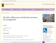 Tablet Screenshot of lgfreiburg.de